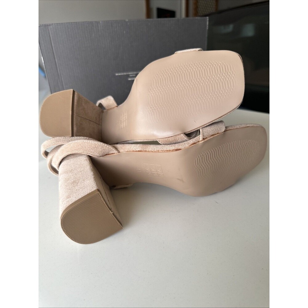 Boohoo Beige Rope Espadrille Sandals Size 41 US 10 Brand New Never Worn No Box - Picture 5 of 5